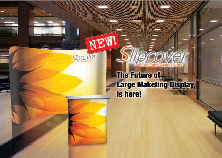 Slipcover Tension-Fabric Display Systems